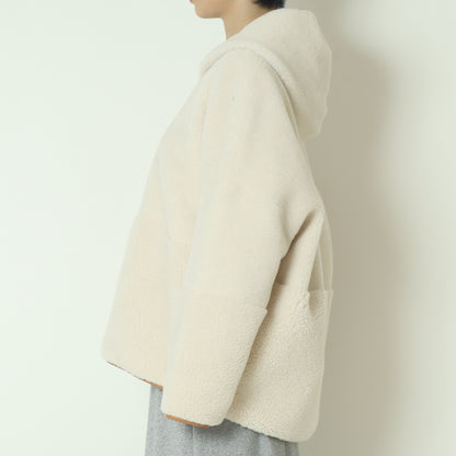 リバーシブルボアフーディーブルゾン  R2303RBP527