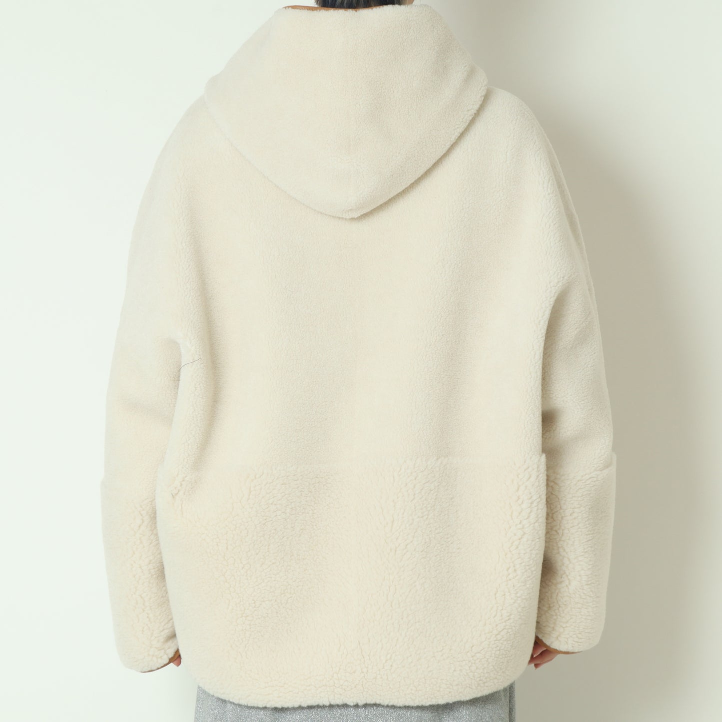 リバーシブルボアフーディーブルゾン  R2303RBP527