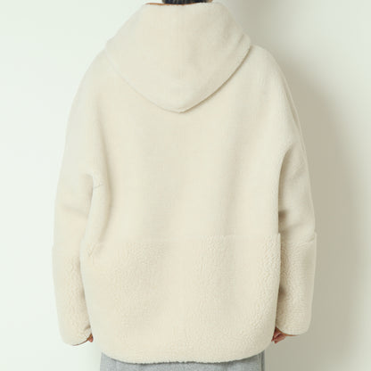 リバーシブルボアフーディーブルゾン  R2303RBP527