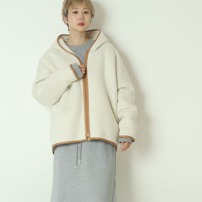 リバーシブルボアフーディーブルゾン  R2303RBP527