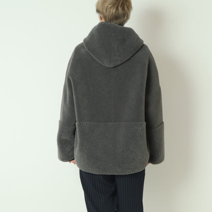 リバーシブルボアフーディーブルゾン  R2303RBP527