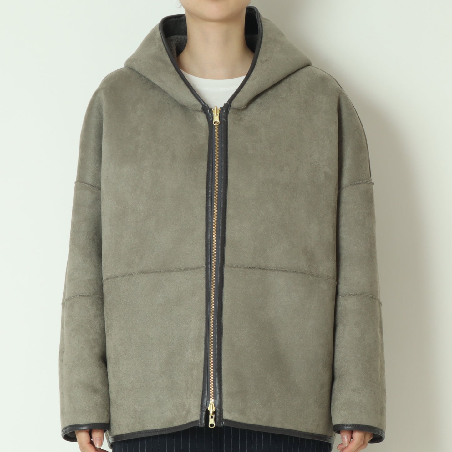 リバーシブルボアフーディーブルゾン  R2303RBP527