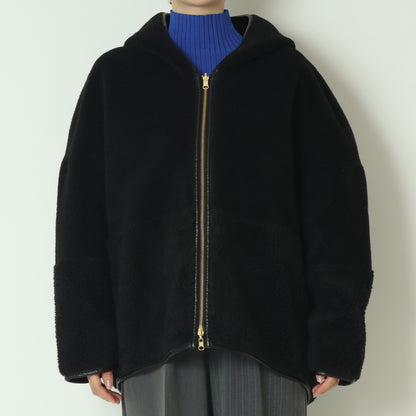 リバーシブルボアフーディーブルゾン  R2303RBP527