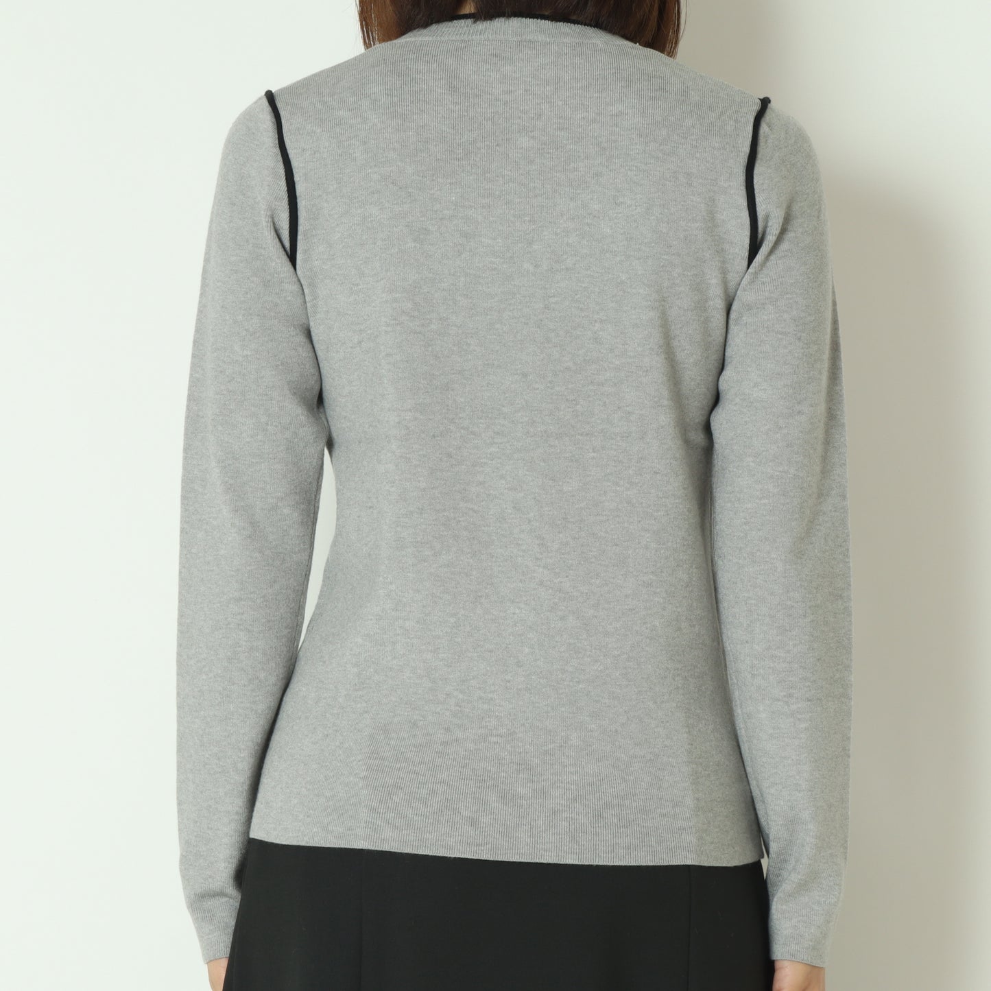 ショルダーラインニット D8616