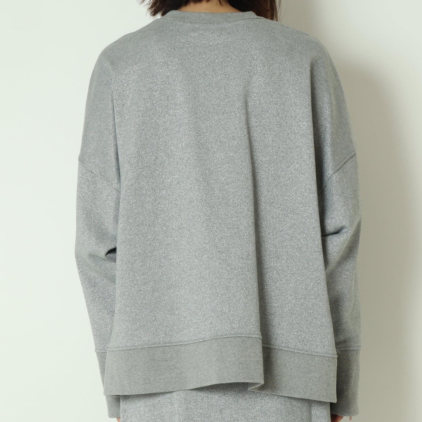 ラメスウェットリラックストップス  H524345/2