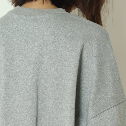 ラメスウェットリラックストップス  H524345/2