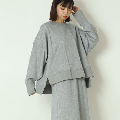 ラメスウェットリラックストップス  H524345/2