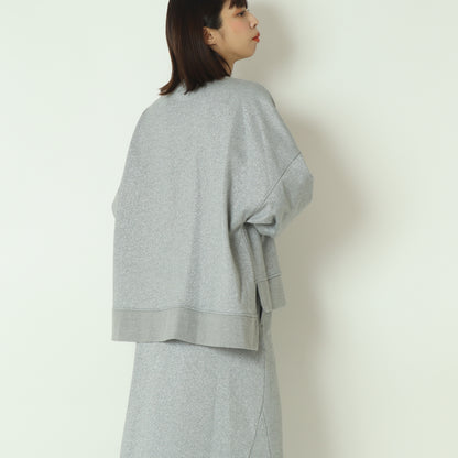 ラメスウェットリラックストップス  H524345/2