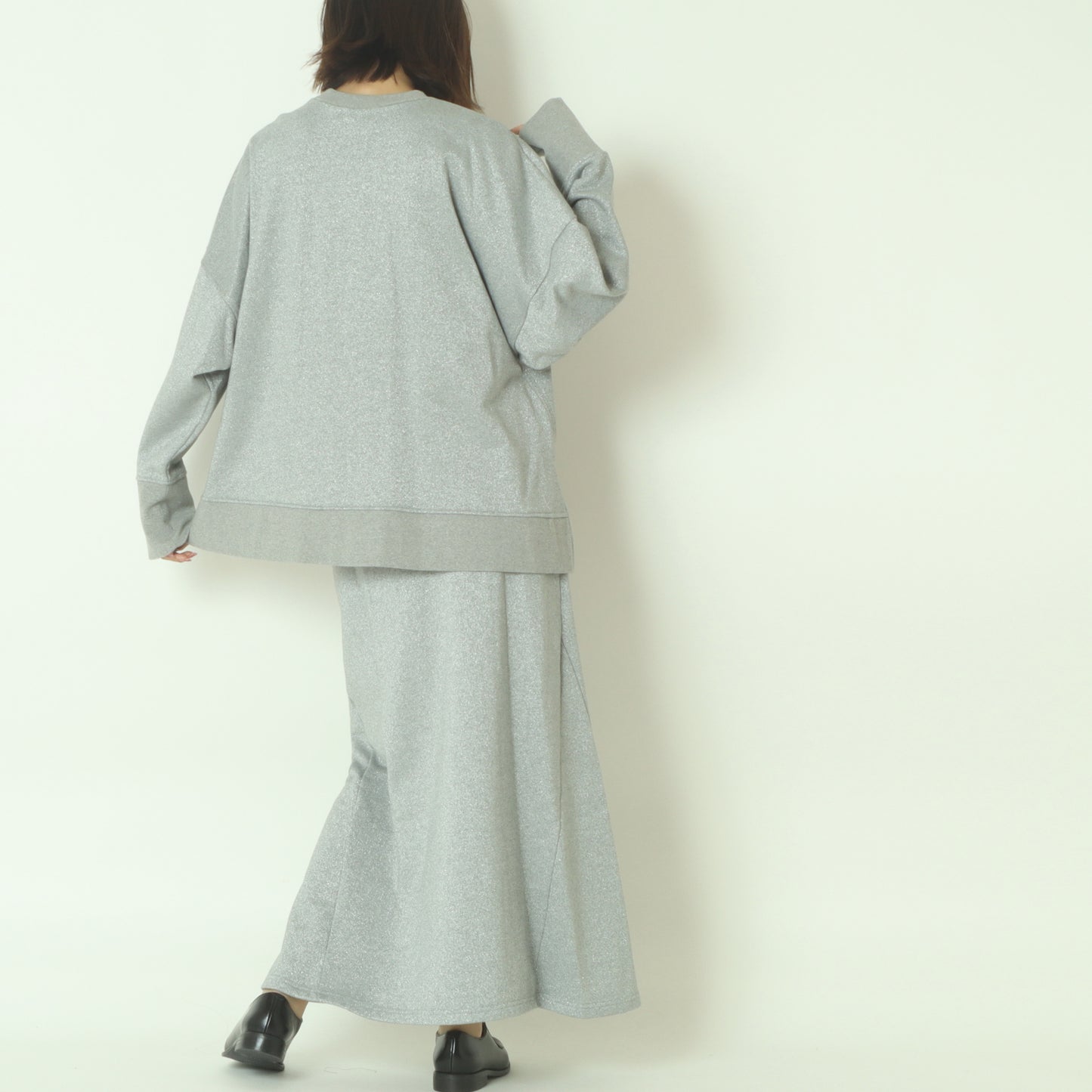 ラメスウェットスカート  H724319/2