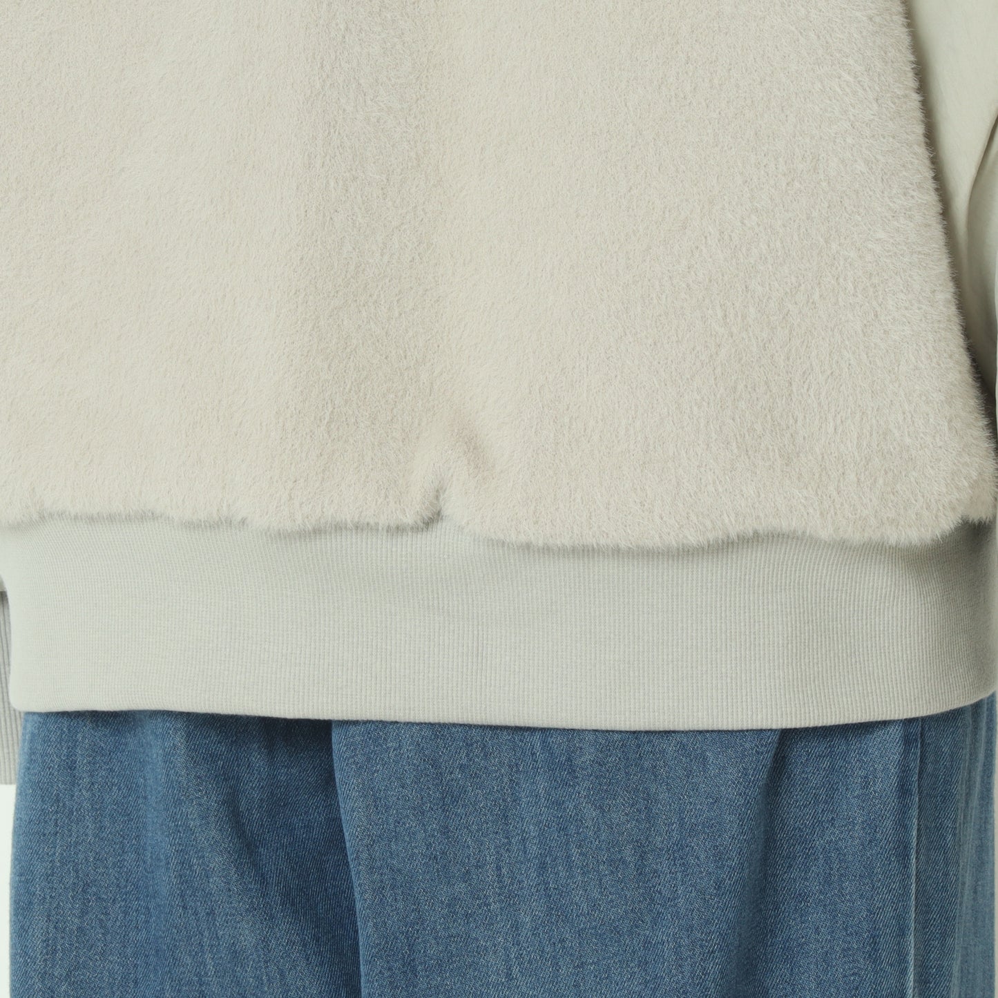 ボアコンビ中綿MA-1ブルゾン  H125305