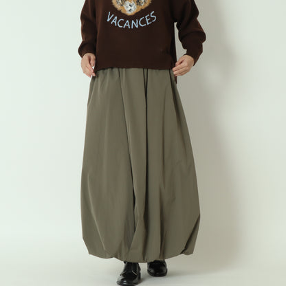 バルーンシルエットスカート　H725315