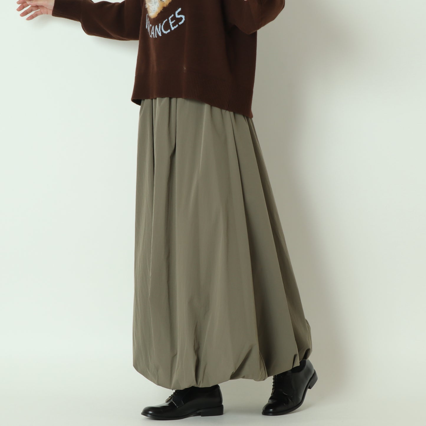 バルーンシルエットスカート　H725315