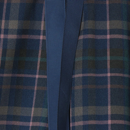 タータンバックリボンシャツブラウス H425326