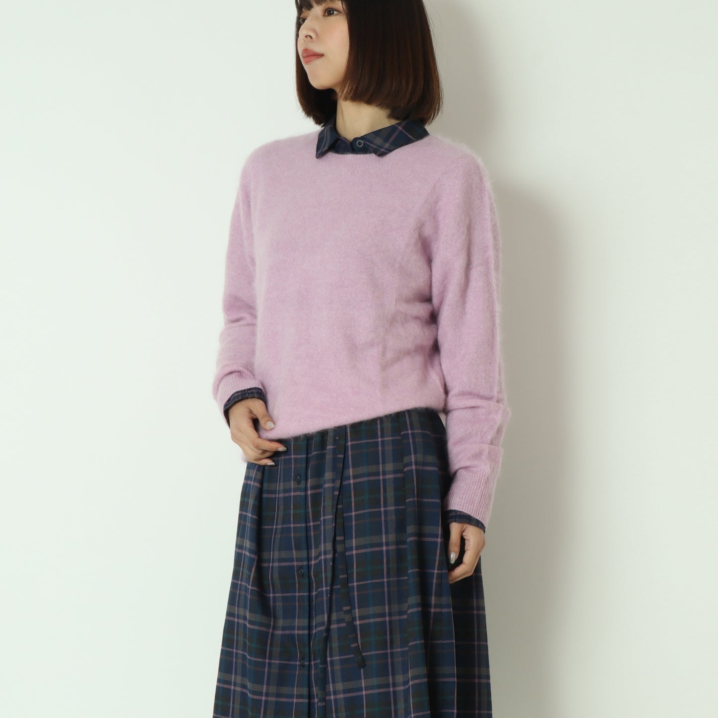 エアリータッチカシミヤニットプルオーバー H625309