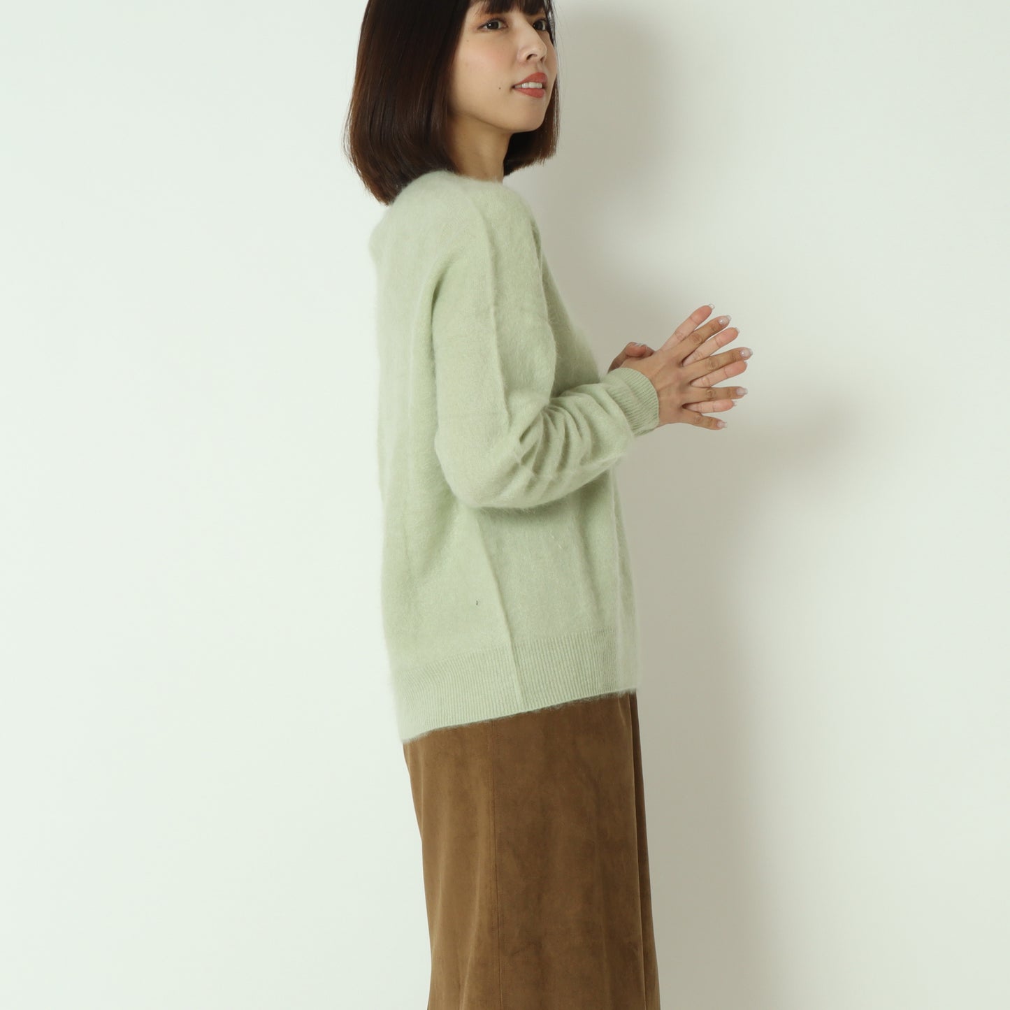 エアリータッチカシミヤニットプルオーバー H625309