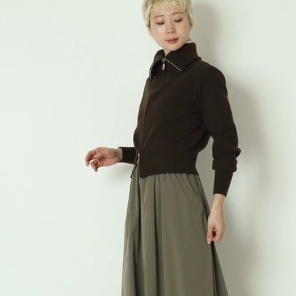 ハイネックジップニット H625312