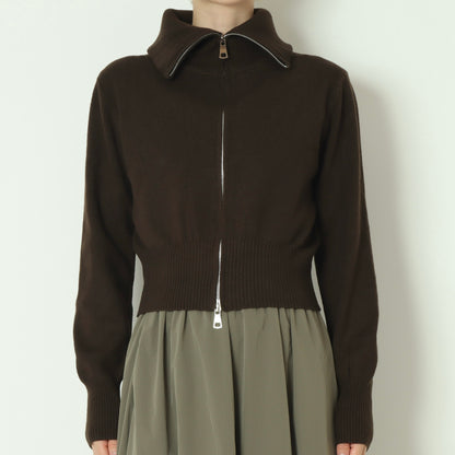 ハイネックジップニット H625312