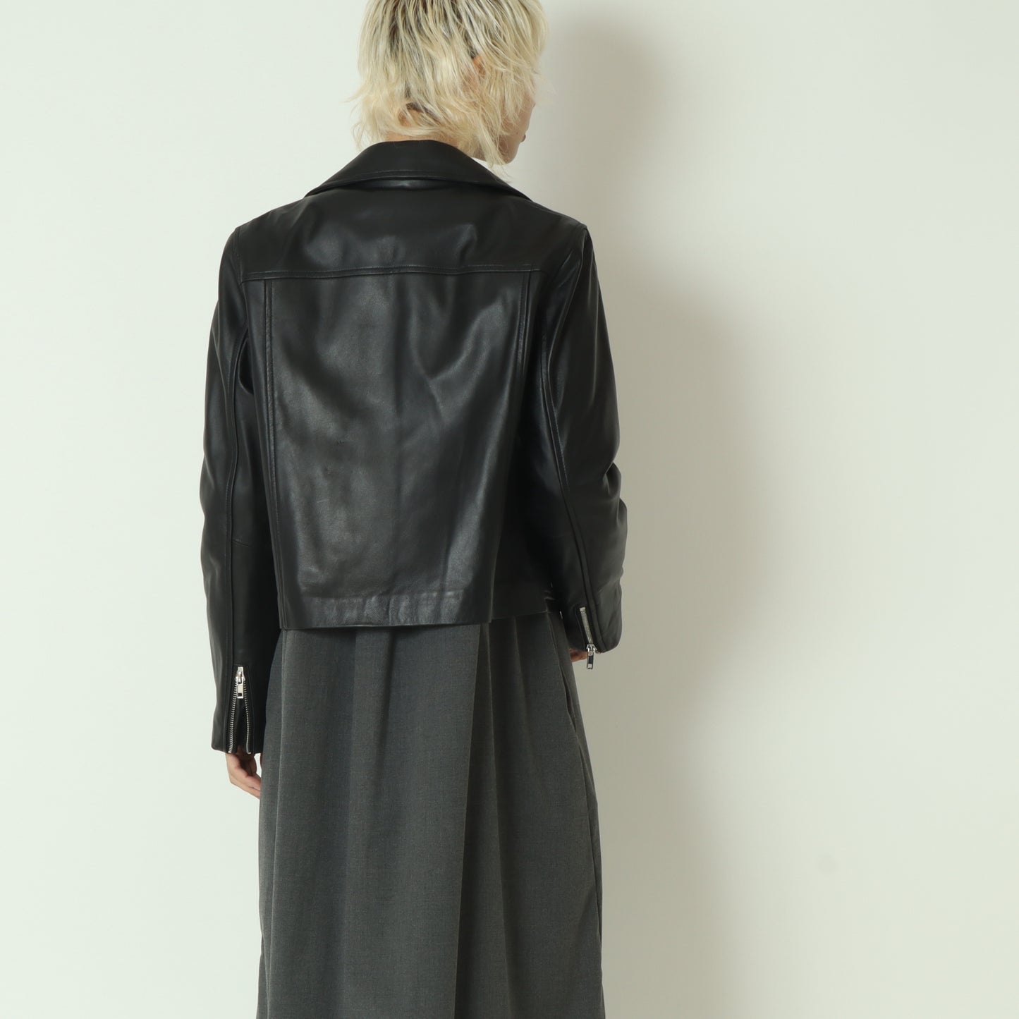 レザーライダースジャケット  SK611