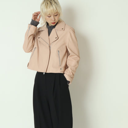 レザーライダースジャケット  SK611