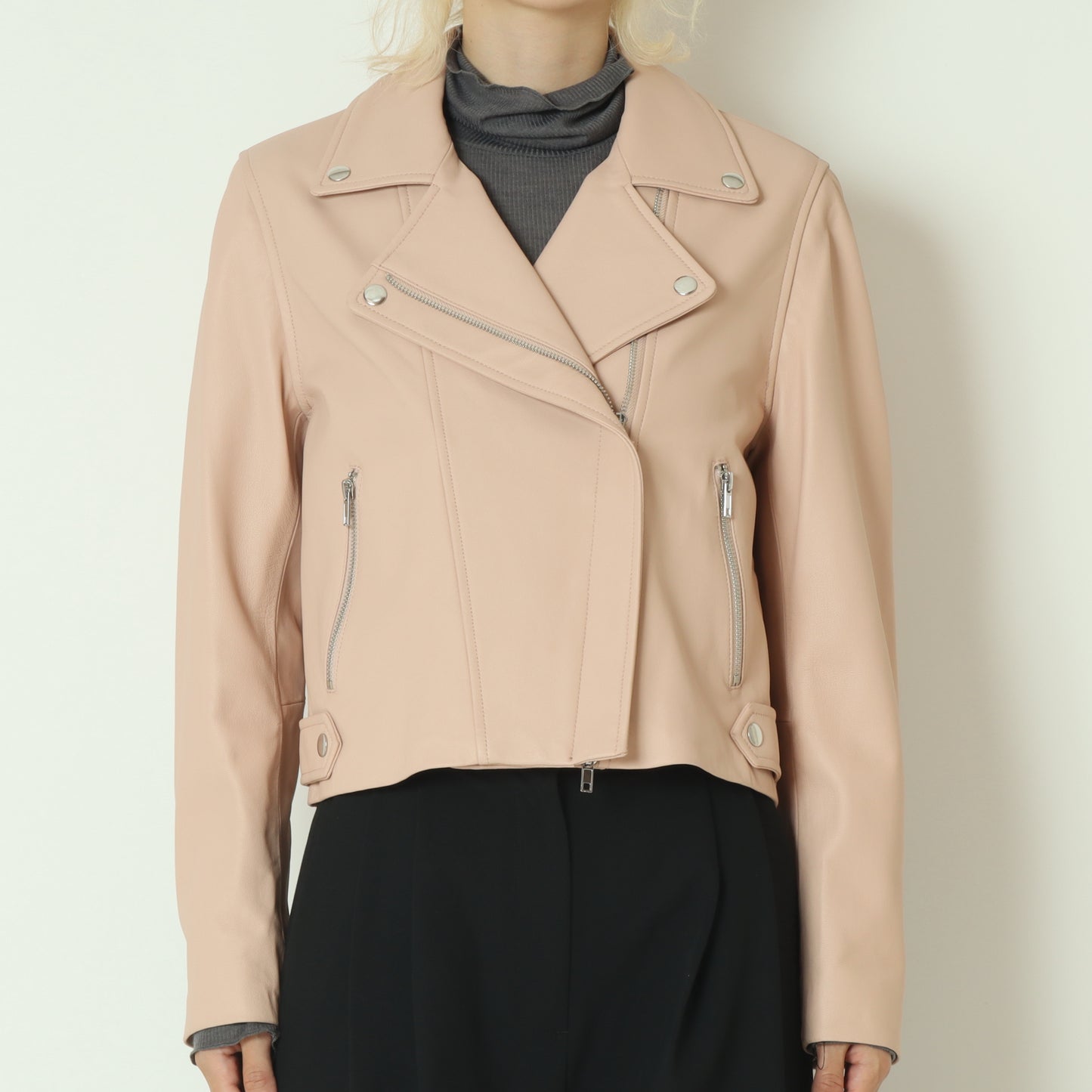 レザーライダースジャケット  SK611