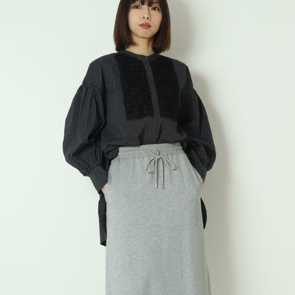 チュールフリルブラウス  6262-457