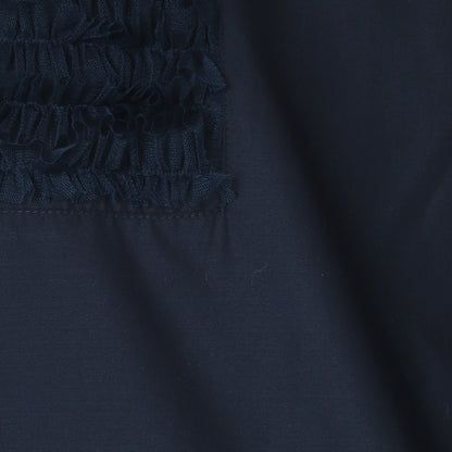 チュールフリルブラウス  6262-457