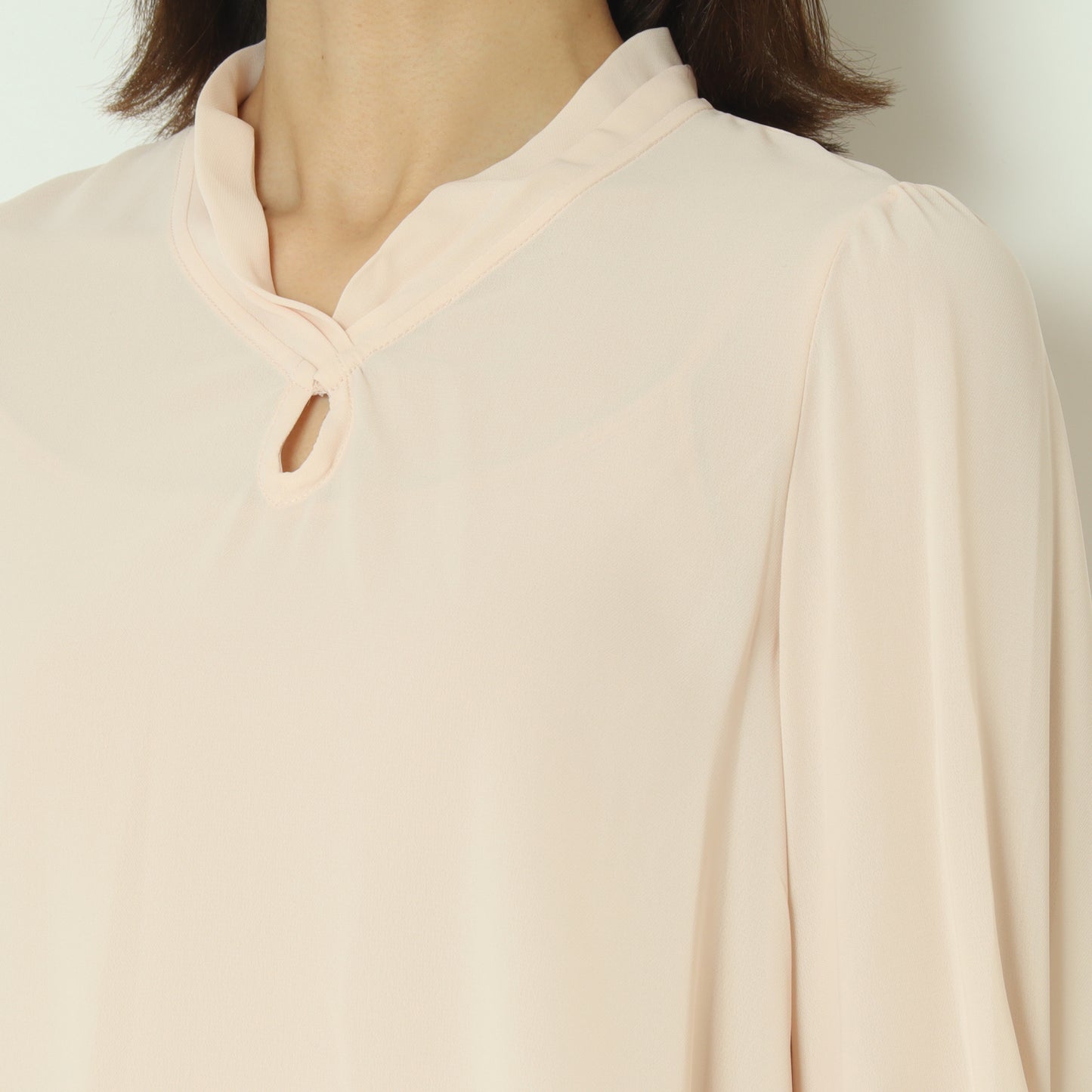 シフォンボウタイブラウス  C7546555