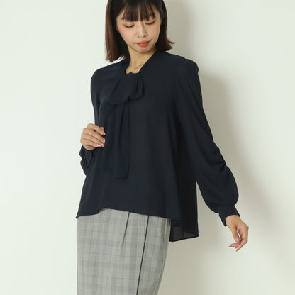 シフォンボウタイブラウス  C7546555