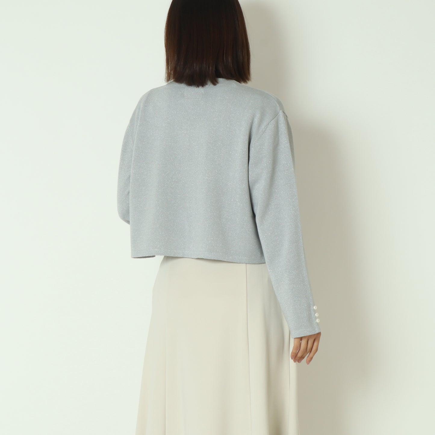 メタリックカーディガン C7544553