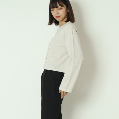 メタリックカーディガン C7544553