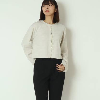 メタリックカーディガン C7544553