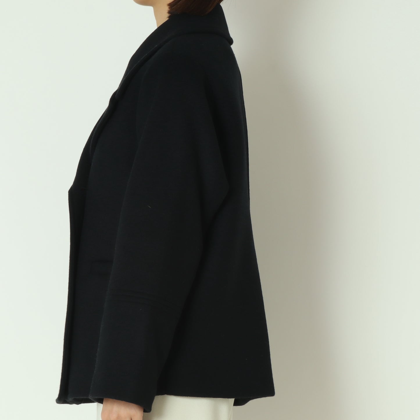 スーパー100 テーラード ピーコート 252A3308