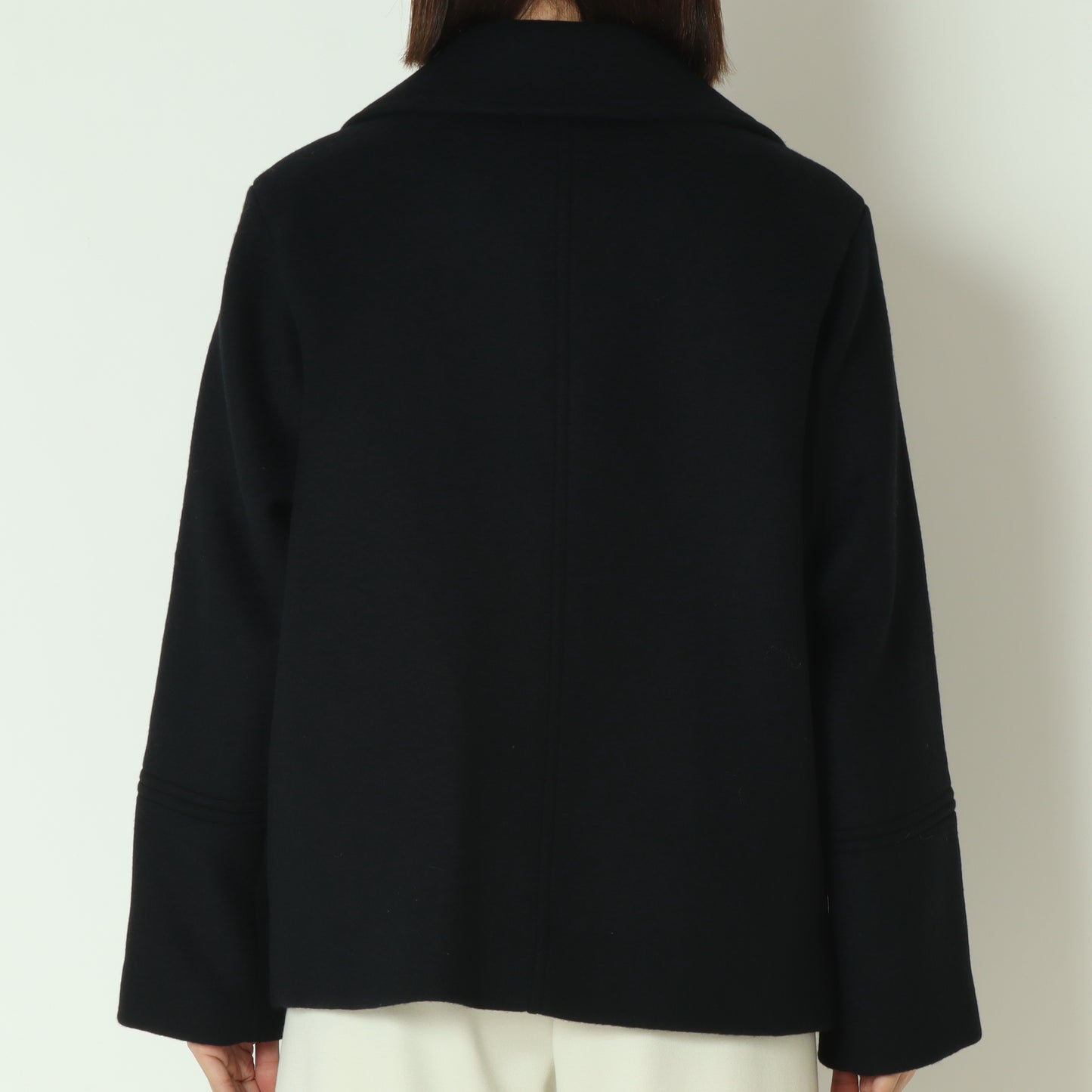 スーパー100 テーラード ピーコート 252A3308