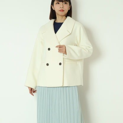 スーパー100 テーラード ピーコート 252A3308