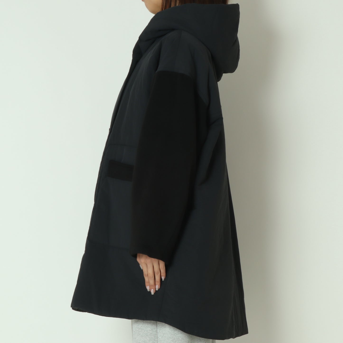 中綿入りロングコート 252A3311