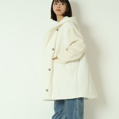 中綿入りロングコート 252A3311