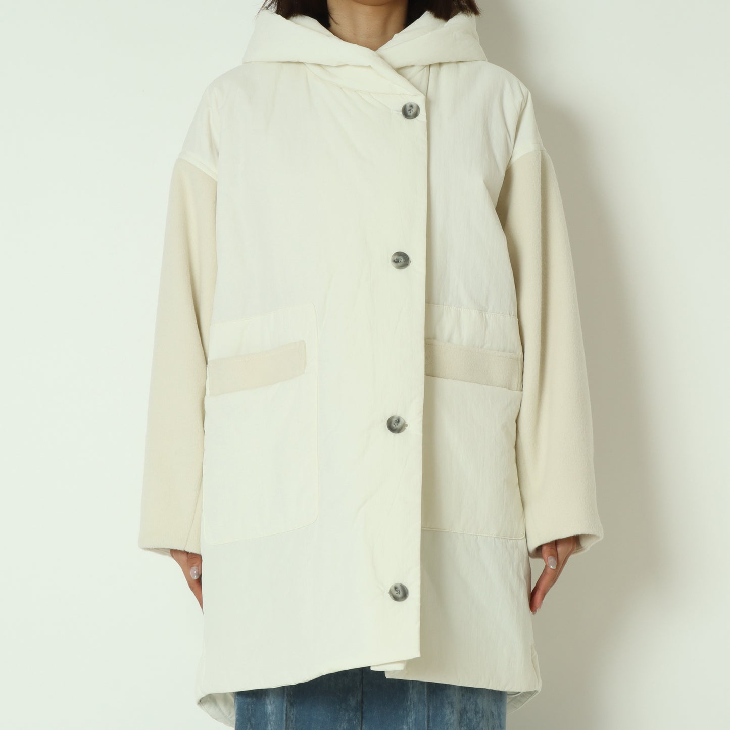 中綿入りロングコート 252A3311