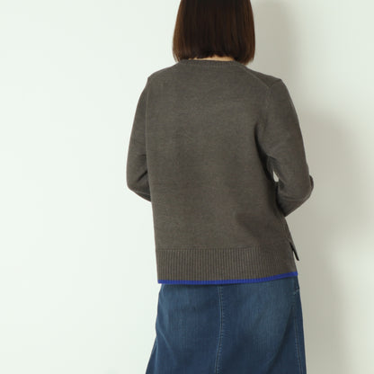 刺繍ロゴニット  530007