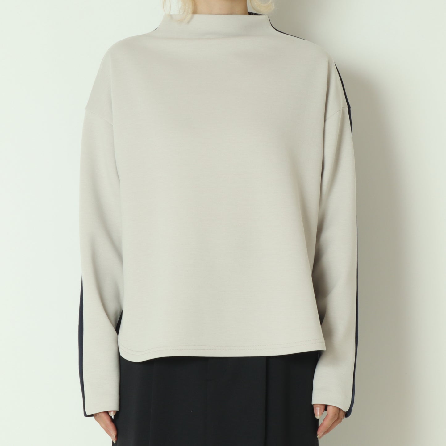 前後2wayハイネックカットソー  540102