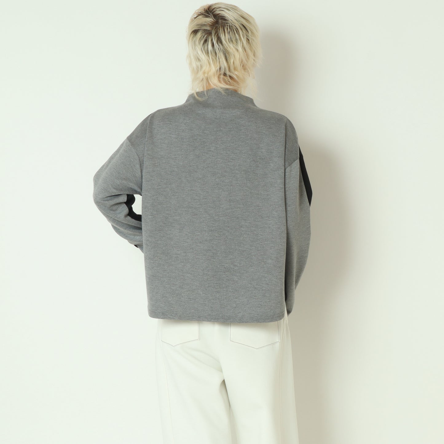 前後2wayハイネックカットソー  540102