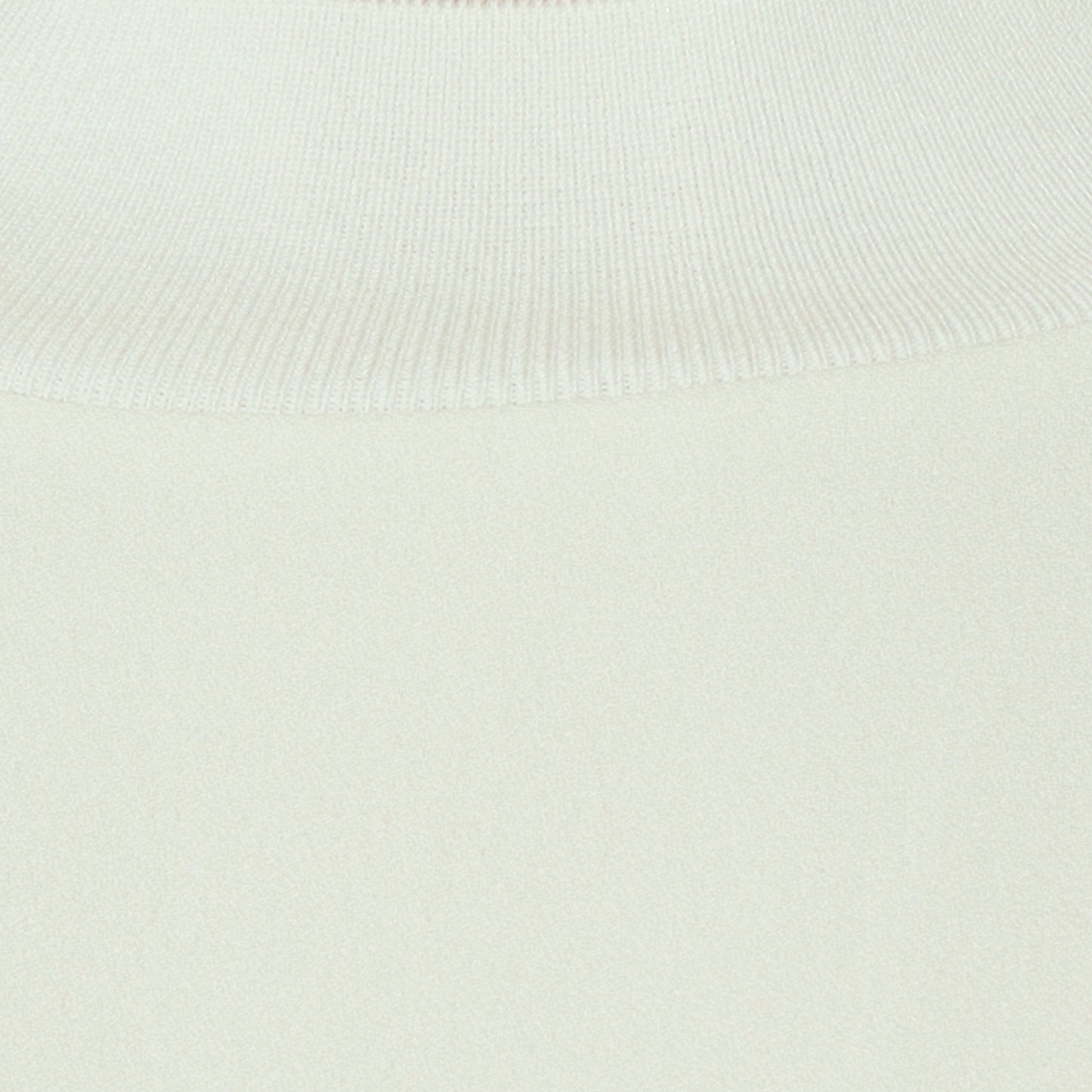 リブモックネックドロップショルダープルブラウス 541201