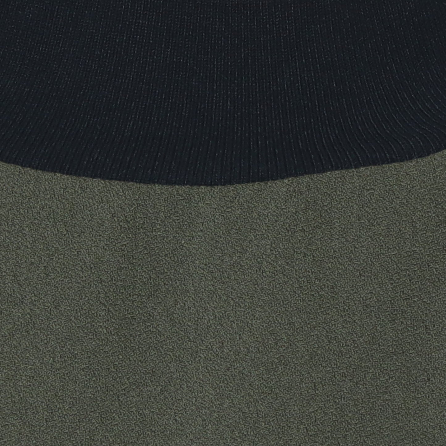 リブモックネックドロップショルダープルブラウス 541201