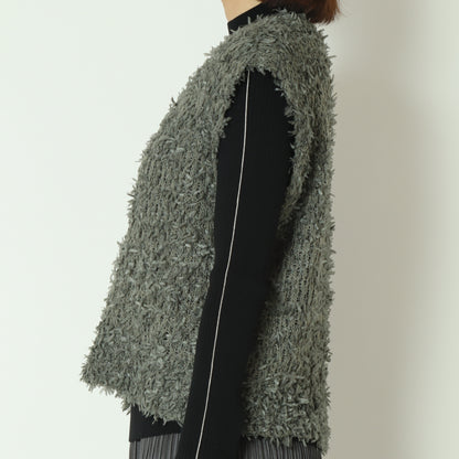 テープヤーンVネックベスト 551001