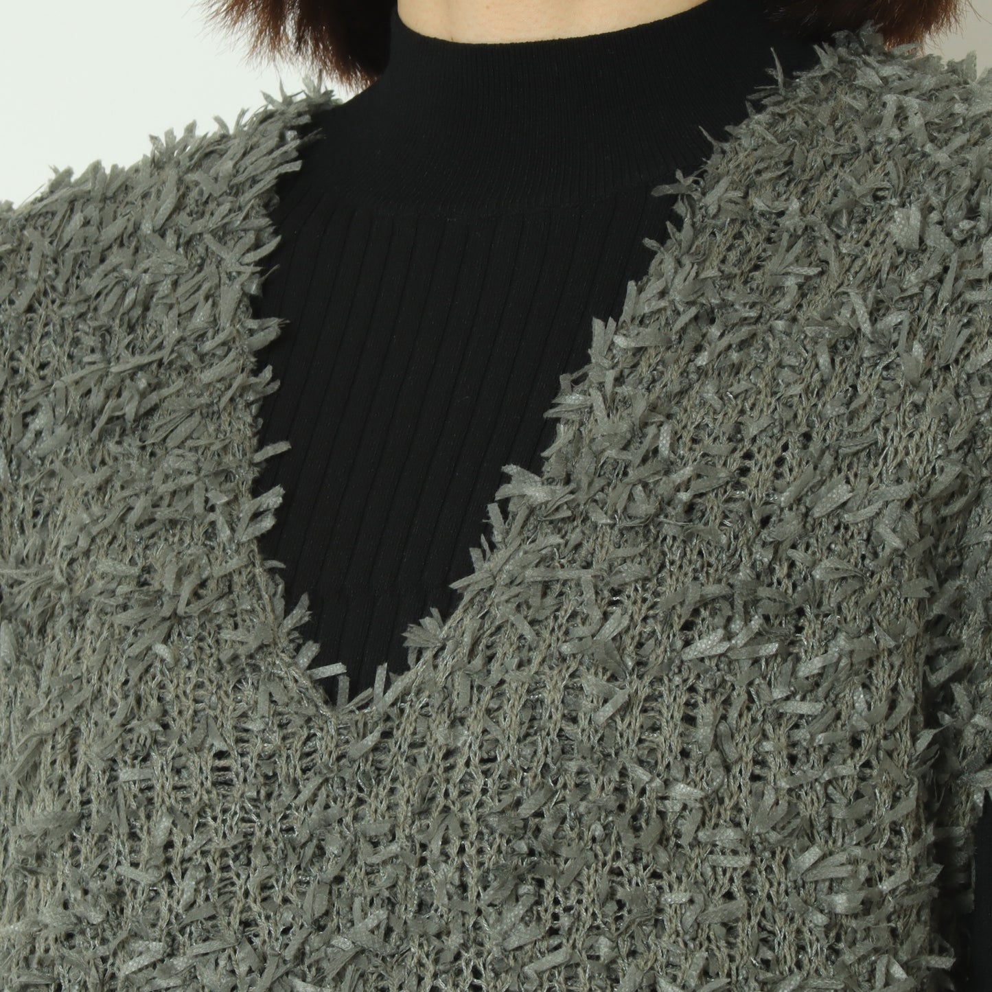 テープヤーンVネックベスト 551001