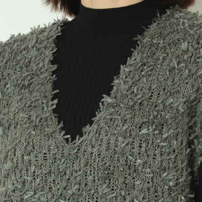 テープヤーンVネックベスト 551001