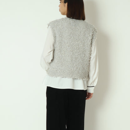 テープヤーンVネックベスト 551001