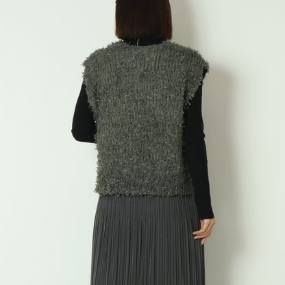 テープヤーンVネックベスト 551001