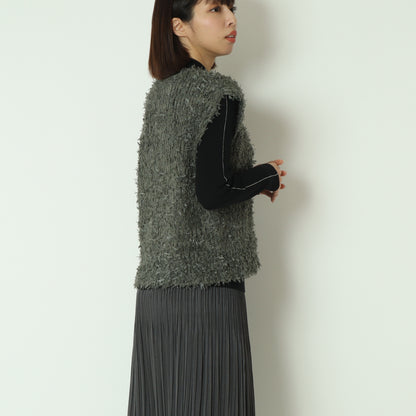 テープヤーンVネックベスト 551001