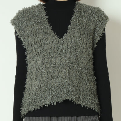 テープヤーンVネックベスト 551001