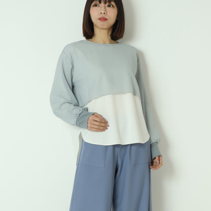 シアーレイヤードブラウス  551202